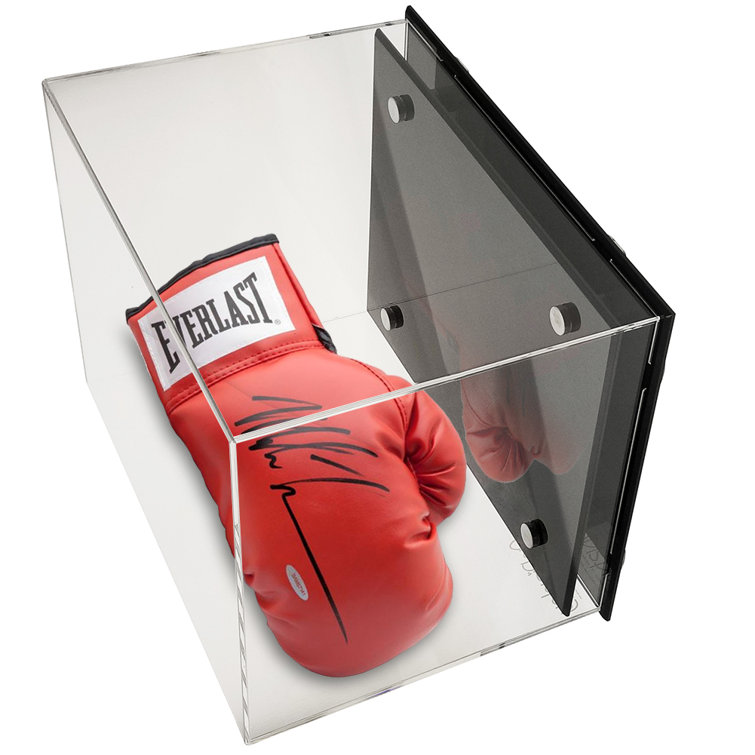 Plastic store boxing gloves